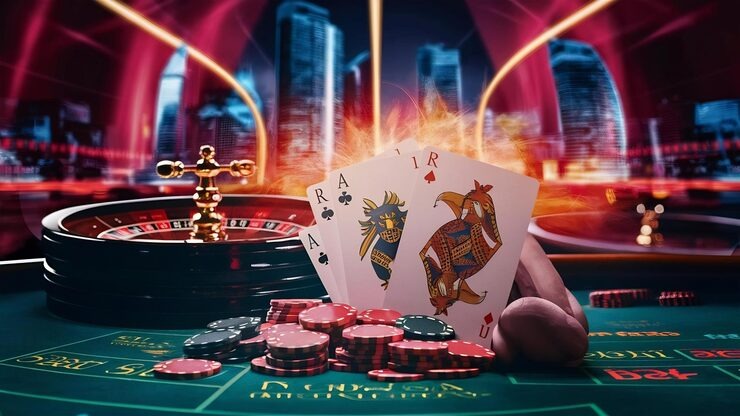 Dragon Tiger live dealer table on buy 138 mobile showing card reveal